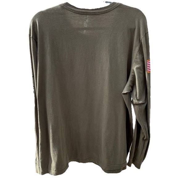 LA Chargers Nike NFL 2XL Mens Army Green Long Sleeve Shirt XXL NFL Los Angeles - Picture 6 of 10